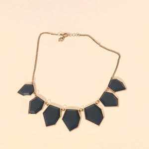 Navy Statement Necklace